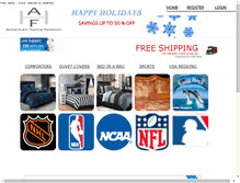 Tablet Screenshot of americanhomefashion.com
